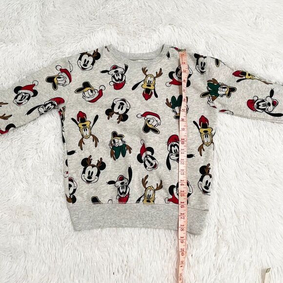 Kids Jumping Beans Disney Crew Neck Sweatshirt in Gray Size 6 - Picture 4 of 5
